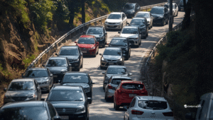 Libur Long Weekend Maulid Nabi Muhammad SAW, Jalur Puncak Lakukan Rekayasa Buka Tutup Jalan